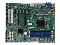 SUPERMICRO C7Z87 - Carte-mère - ATX - Socket LGA1150 - Z87 - USB 3.0, FireWire - 2 x Gigabit LAN - carte graphique embarquée (unité centrale requise) - audio HD (8 canaux) MBD-C7Z87-O