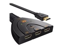 DLH - Commutateur vidéo/audio - 3 x HDMI - de bureau DY-TU4735B