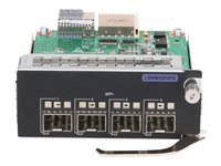 HPE FlexNetwork 5140HI/5520HI/5600HI 4 Port 1/10G SFP Plus Module - Module d'extension - Gigabit Ethernet / 10 Gigabit SFP+ x 4 S0T04A