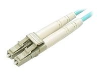 Uniformatic - Câble réseau - LC multi-mode (M) pour LC multi-mode (M) - 1 m - fibre optique - 50 / 125 microns - OM3 - sans halogène 21271