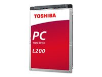 Toshiba L200 Laptop PC - Disque dur - 500 Go - interne - 2.5" - SATA 3Gb/s - 5400 tours/min - mémoire tampon : 8 Mo HDWJ105UZSVA