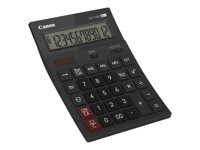 Canon AS-1200 - Calculatrice de bureau - 12 chiffres - panneau solaire, pile - gris foncé 4599B001