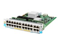 HPE - Module d'extension - Gigabit Ethernet (PoE+) x 20 + 1/2.5/5/10GBase-T (PoE+) x 4 - pour HPE Aruba 5406R, 5406R 16, 5406R 44, 5406R 8-port, 5406R zl2, 5412R, 5412R 92, 5412R zl2 J9991A