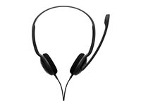 EPOS PC 5 CHAT - Micro-casque - sur-oreille - filaire - jack 3,5mm - noir 1000445