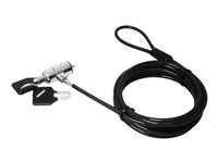 DLH - Câble de sécurité - noir - 1.8 m DY-CS3310