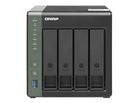 QNAP TS-431X3 - Serveur NAS - 4 Baies - SATA 6Gb/s - RAID RAID 0, 1, 5, 6, 10, JBOD, disque de réserve 5, 6 disques de secours, disque de réserve 10 - RAM 4 Go - Gigabit Ethernet / 2.5 Gigabit Ethernet / 10 Gigabit Ethernet - iSCSI support TS-431X3-4G