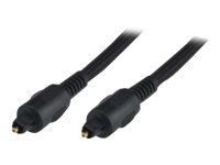 MCL MC760HQ - Câble audio numérique (optique) - TOSLINK mâle pour TOSLINK mâle - 3 m - 90 dB - noir MC760HQ-3M