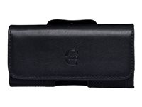 Etui Club universel large noirDouble attache ceinture à l'arrière de l'étuiFermeture par bouton magnétiqueLogo ""Club"" marqué à chaud" CLUBLARGE