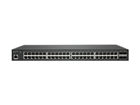 SonicWall Switch SWS14-48 - Commutateur - Géré - 48 x 10/100/1000 + 4 x 10 Gigabit SFP+ - Montable sur rack - avec Support 24x7 de 3 ans 02-SSC-8379