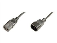 Uniformatic - Câble d'alimentation - power IEC 60320 C13 pour IEC 60320 C14 - CA 250 V - 1.8 m 46051