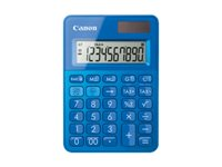 Canon LS-100K - Calculatrice de bureau - 10 chiffres - panneau solaire, pile - bleu métallique 0289C001