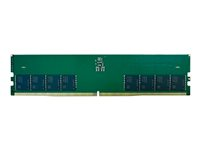 QNAP - T0 version - DDR5 - module - 32 Go - DIMM 288 broches - 4800 MHz / PC5-38400 - mémoire sans tampon RAM-32GDR5T0-UD-4800