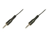Uniformatic - Câble audio - jack mini mâle pour jack mini mâle - 3 m 40254