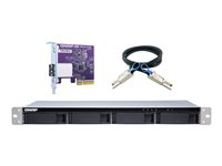 QNAP TL-R400S - Baie de disques - 4 Baies (SATA-600) - SATA 6Gb/s (externe) - rack-montable - 1U TL-R400S