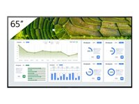 Sony Bravia Professional Displays FW-65BZ30L - Classe de diagonale 65" BZ30L Series écran LCD rétro-éclairé par LED - signalisation numérique - Android TV - 4K UHD (2160p) 3840 x 2160 - HDR - Direct LED - avec TEOS Manage FW-65BZ30L/TM