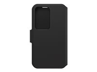 OtterBox Strada Series Via - Étui à rabat pour téléphone portable - matériel synthétique - noir - pour Samsung Galaxy S23 77-91285