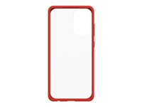 OtterBox React Series - Coque de protection pour téléphone portable - rouge power - pour Samsung Galaxy A72 77-81608