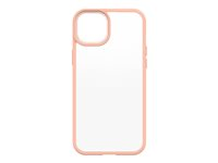 OtterBox React Series - Coque de protection pour téléphone portable - polycarbonate, caoutchouc synthétique - pêche parfaite (pêche) - pour Apple iPhone 15 Plus 77-92775