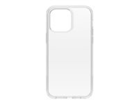 OtterBox Symmetry Series - ProPack Packaging - coque de protection pour téléphone portable - antimicrobien - compatibilité avec MagSafe - polycarbonate, caoutchouc synthétique, 50 % de plastique recyclé - clair - pour Apple iPhone 14 Pro Max 77-88649