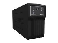 Liebert PSA 650MT - Onduleur - CA 230 V - 390 Watt - 650 VA - USB - connecteurs de sortie : 4 - noir PSA650MT3-230U