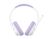 Belkin SoundForm Inspire - Écouteurs avec micro - circum-aural - Bluetooth - sans fil, filaire - jack 3,5mm - lavande AUD006BTLV