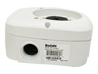 Bolide BP-JB-BOX - Boîtier de raccordement pour caméra - avec porte à charnière - pour Bolide BN8035/NDAA, BN8035F/NDAA, BN8037AI/NDAA BP-JB-BOX