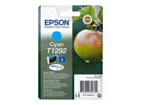 Epson T1292 - 7 ml - taille L - cyan - original - blister - cartouche d'encre - pour Stylus SX230, SX235, SX430, SX438; WorkForce WF-3010, 3520, 3530, 3540, 7015, 7515, 7525 C13T12924012