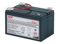 Cartouche de batterie de rechange APC #3 - Batterie d'onduleur - Acide de plomb - noir - pour P/N: BK450, BK600, BK600C, BK650MC, PCNET RBC3