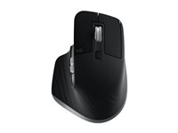 Logitech Master Series MX Master 3S for Mac - Souris - ergonomique - optique - 7 boutons - sans fil - Bluetooth, 2.4 GHz - gris pâle - pour Apple MacBook 910-006572