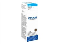 Epson T6732 - 70 ml - cyan - original - recharge d'encre - pour Epson L1800, L800, L805, L810, L850 C13T67324A