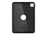 OtterBox Defender Series - Boîtier de protection pour tablette - robuste - polycarbonate, caoutchouc synthétique - noir - 11" - pour Apple 11-inch iPad Pro (3ème génération) 77-83346