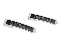 EPOS - Ensemble de plaques d'identification pour casque - pour IMPACT DW Pro1, Pro2; IMPACT MB Pro 1, Pro 2 1000728