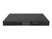 HPE FlexNetwork 5140 24G SFP w/8G Combo 4SFP+ EI - Commutateur - C3 - intelligent - 24 x Gigabit SFP + 8 x combo Gigabit Ethernet / SFP Gigabit + 4 x 10 Gigabit Ethernet / 1 Gigabit Ethernet SFP+ - Montable sur rack JL826A