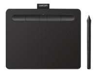 Wacom Intuos Creative Pen Small - Numériseur - 15.2 x 9.5 cm - électromagnétique - 4 boutons - sans fil, filaire - USB, Bluetooth - noir CTL-4100WLK-S