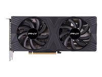 PNY GeForce RTX 4060 Ti 8GB - VERTO Dual Fan Edition - carte graphique - GeForce RTX 4060 Ti - 8 Go GDDR6 - PCIe 4.0 x8 - HDMI, 3 x DisplayPort VCG4060T8DFXPB1