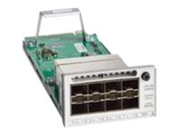 Cisco Catalyst 9300 Series Network Module - Module d'extension - 10 Gigabit SFP+ x 8 - pour Catalyst 9300 C9300-NM-8X=
