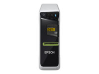 Epson LabelWorks LW-600P - Étiqueteuse - Noir et blanc - transfert thermique - Rouleau (2,4 cm) - 180 dpi - jusqu'à 15 mm/sec - USB, Bluetooth - outil de coupe - détecteur de capot ouvert - noir, gris pâle C51CD69200