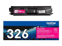 Brother TN326M - Magenta - original - cartouche de toner - pour Brother DCP-L8400, DCP-L8450, HL-L8250, HL-L8350, MFC-L8650, MFC-L8850 TN326M