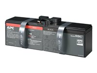 Cartouche de batterie de rechange APC #163 - Batterie d'onduleur - 1 x batterie - Acide de plomb - pour P/N: BGM1500, BGM1500B, BP1400, BR1500MS, BR1500MS2, BR1600SI APCRBC163