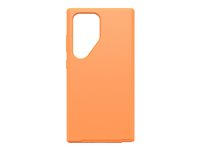 OtterBox Symmetry Series - Coque de protection pour téléphone portable - polycarbonate, caoutchouc synthétique - pierre de soleil (orange) - pour Samsung Galaxy S24 Ultra 77-94569