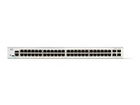 Cisco Catalyst 1200-48T-4X - Commutateur - C3 - intelligent - 48 x 10/100/1000Base-T + 4 x 10 Gigabit SFP+ - Montable sur rack C1200-48T-4X