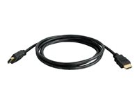 C2G 2ft 4K HDMI Cable with Ethernet - High Speed HDMI Cable - M/M - Câble HDMI avec Ethernet - HDMI mâle pour HDMI mâle - 61 cm - blindé - noir 50607