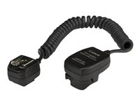 Canon OC-E3 - Câble de télécommande de flash - prise pour flash pour prise pour flash - 1 m - pour EOS Kiss M, M50, M6; PowerShot G12, G15, G16, G3, G5, SX50, SX60; Speedlite 320, 430, 600 1950B001