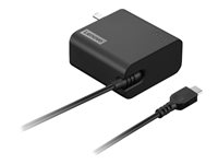 Lenovo - Adaptateur alimentation USB-C - CA 100-240 V - 65 Wh - Europe - noir 4X21L54610