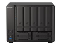 QNAP TS-H973AX-8G - Serveur NAS - 9 Baies - SATA 6Gb/s - RAID RAID 0, 1, 5, 6, 10, 50, JBOD, 60, RAID TP - RAM 8 Go - 2.5 Gigabit Ethernet / 10 Gigabit Ethernet - iSCSI support TS-H973AX-8G