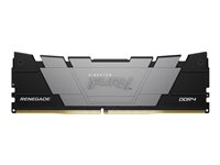 Kingston FURY Renegade - DDR4 - module - 8 Go - DIMM 288 broches - 4000 MHz / PC4-32000 - CL19 - 1.35 V - mémoire sans tampon - non ECC - noir KF440C19RB2/8