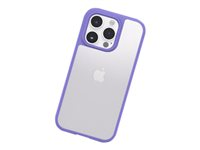 OtterBox React Series - ProPack Packaging - coque de protection pour téléphone portable - antimicrobien - polycarbonate, élastomère thermoplastique (TPE), 50 % de plastique recyclé - purplexing - pour Apple iPhone 14 Pro 77-88895