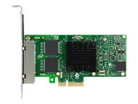Lenovo ThinkSystem I350-T4 By Intel - Adaptateur réseau - PCIe 2.0 x4 profil bas - 1000Base-T x 4 - pour ThinkAgile MX3331-F Certified Node; ThinkSystem SR250 V2; ST250 V2; ST50 V2 7ZT7A00535