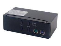 MCL Samar CAS-263U - Commutateur écran-clavier-souris/audio/USB - 2 x KVM / audio / USB - 1 utilisateur local - de bureau CAS-263U