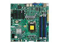 SUPERMICRO X9SCM-F - Carte-mère - micro ATX - Socket LGA1155 - C204 - 2 x Gigabit LAN - carte graphique embarquée MBD-X9SCM-F-O